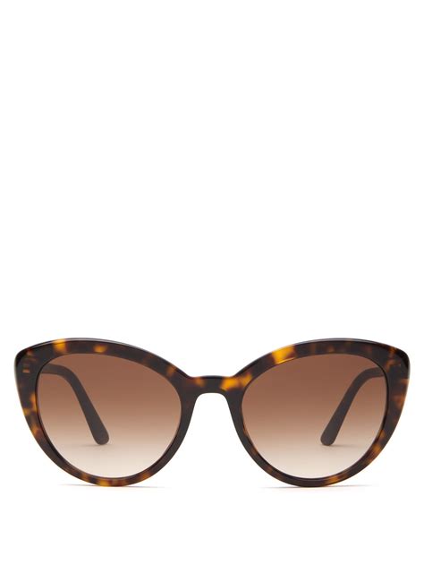 prada glasses brown|prada cat eye tortoiseshell glasses.